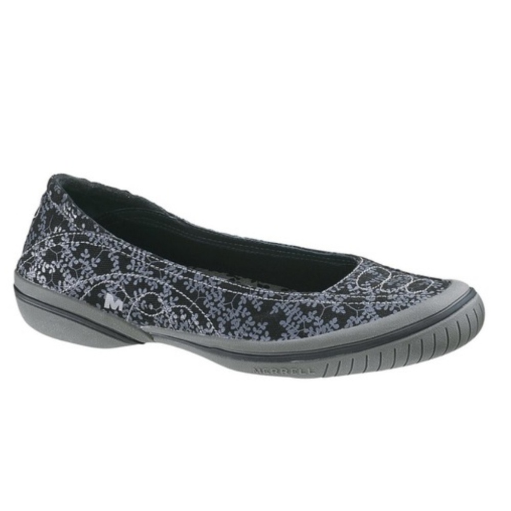 Merrell Luna Sport Blue Floral Ballet Flats